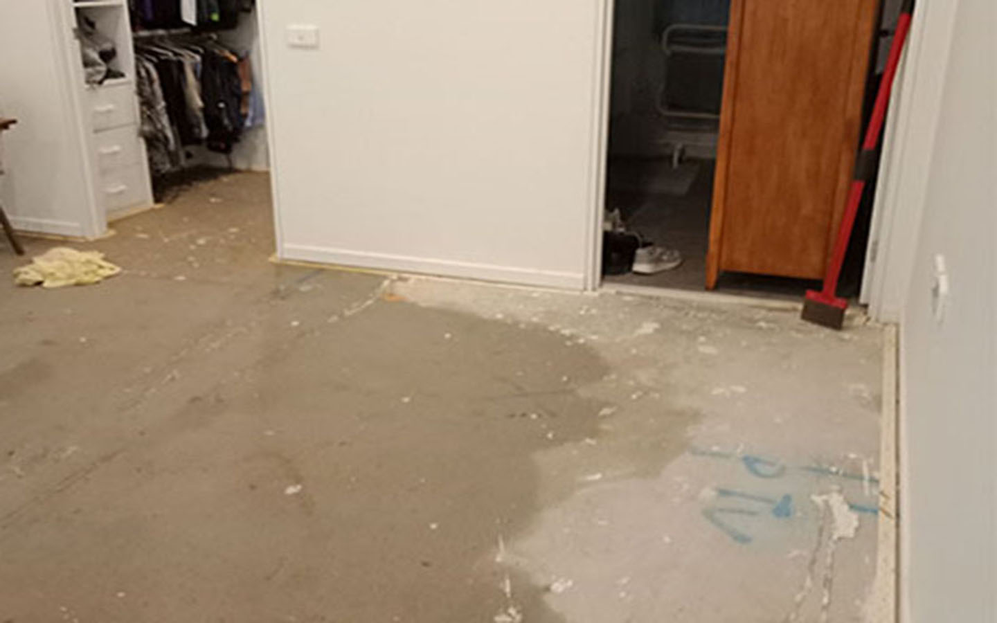 Some residents have had to move to a hotel, while repairs are made